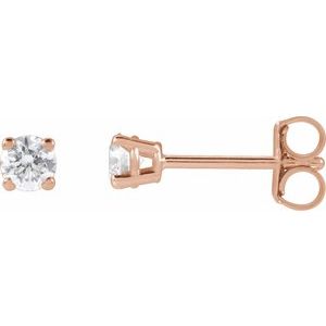 1/4 CTW Lab-Grown Diamond Earrings