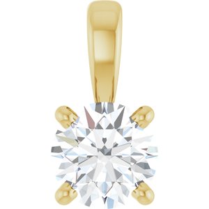 1/3 CT Lab-Grown Diamond Pendant