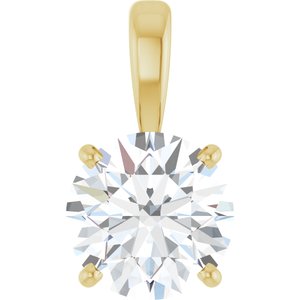 2 CT Lab-Grown Diamond Pendant