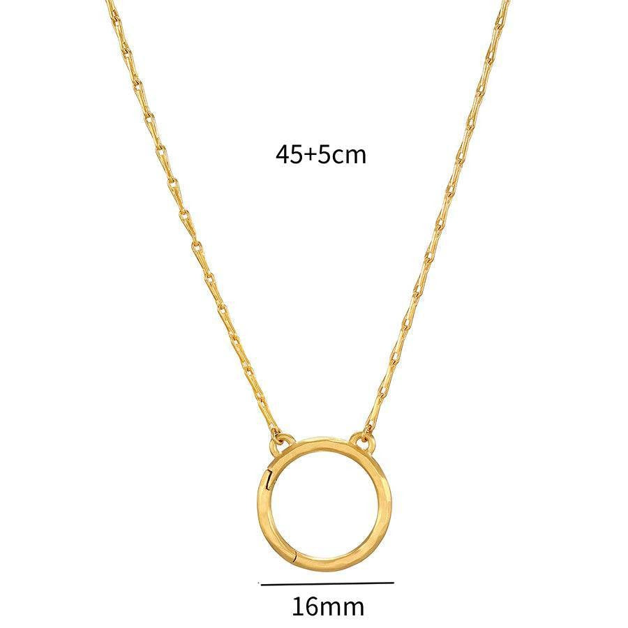 Gold Charms Pendant Necklace