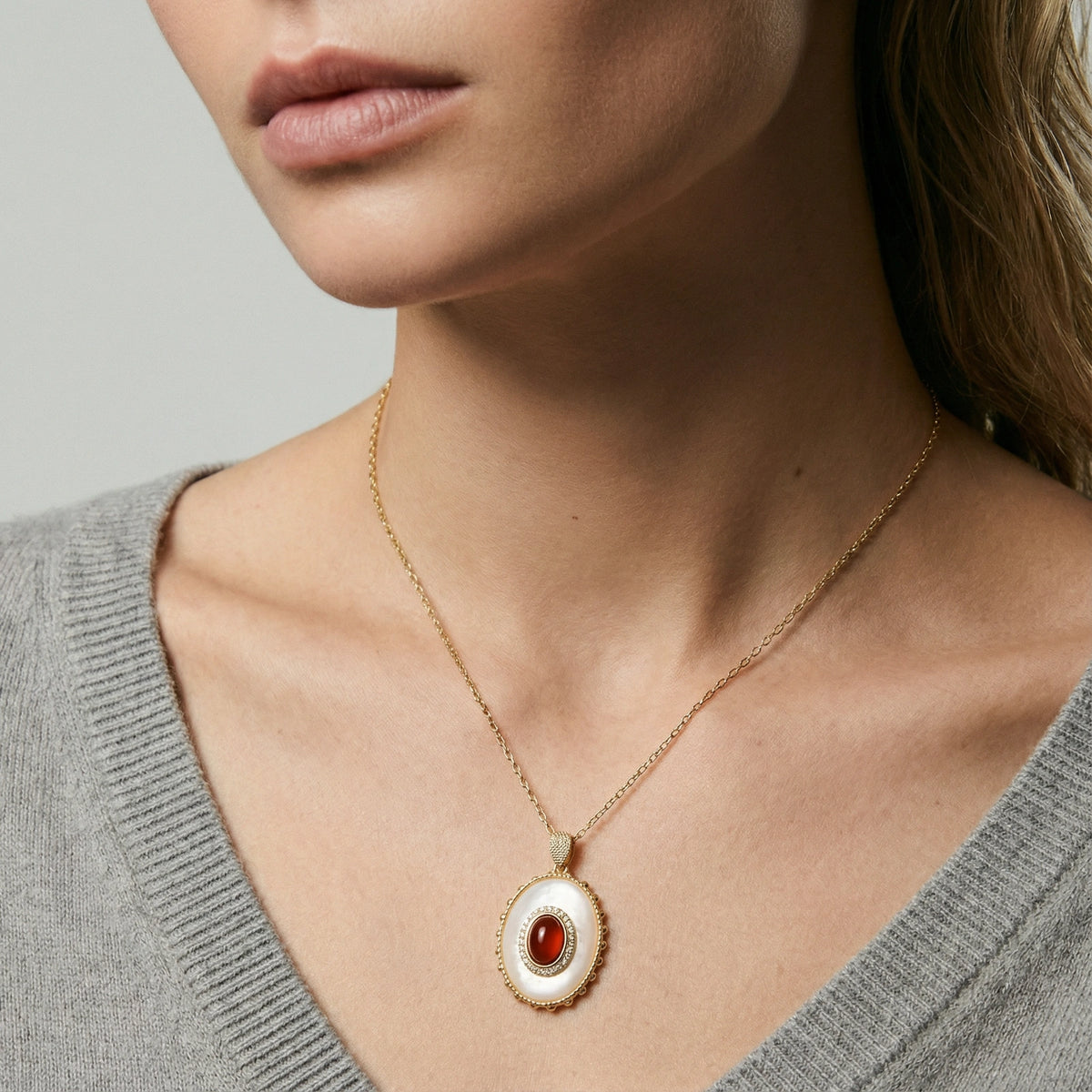 Vintage Glow Necklace