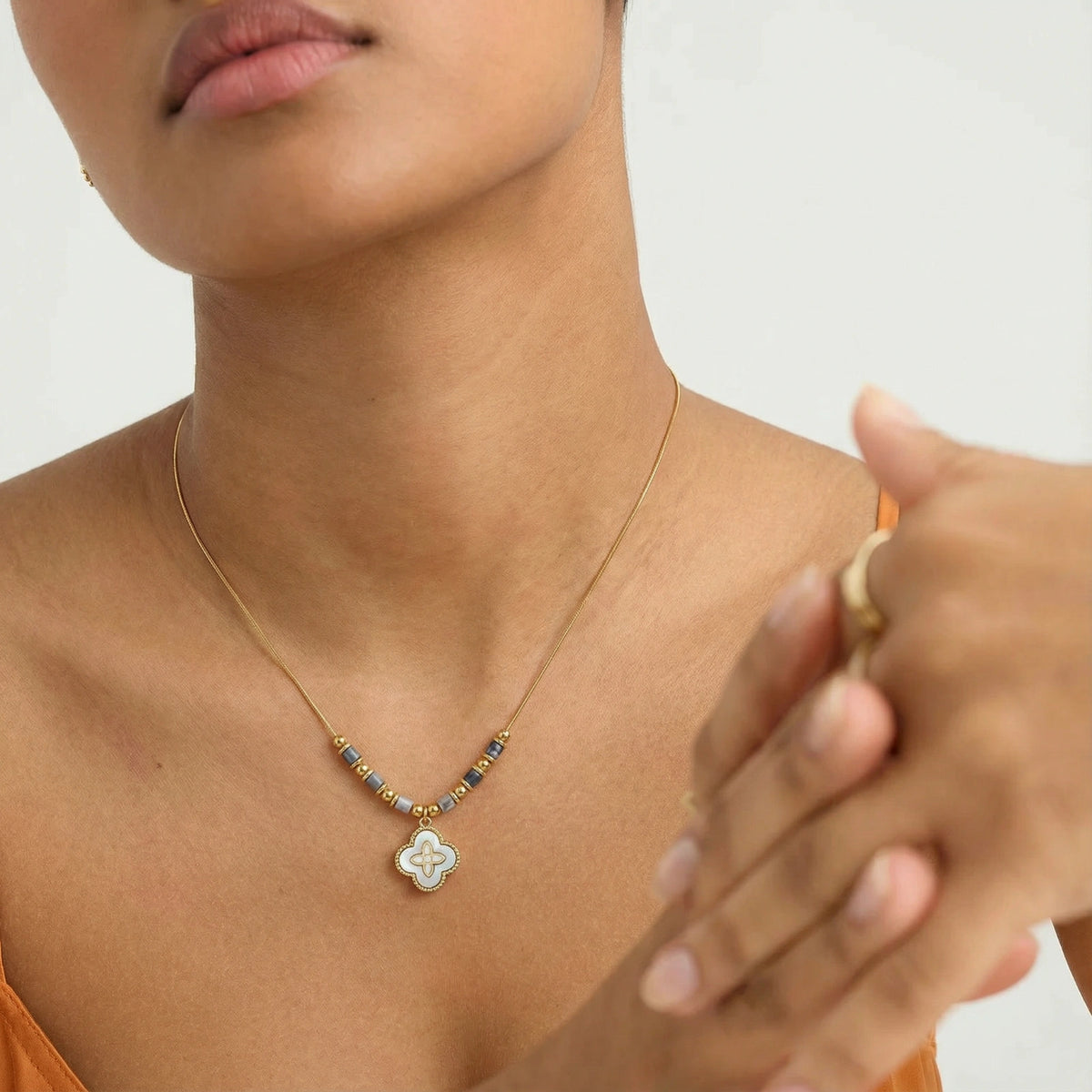 Elegant Clover Necklace