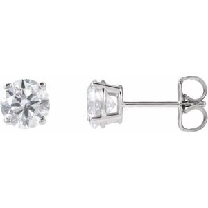 1 1/4 CTW Lab-Grown Diamond Earrings