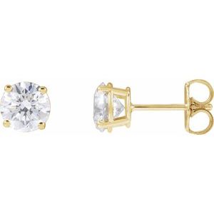 4 CTW Lab-Grown Diamond Earrings