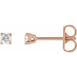 1/8 CTW Lab-Grown Diamond Earrings