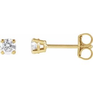 1/4 CTW Lab-Grown Diamond Earrings