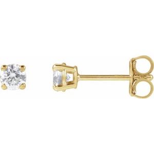 1/3 CTW Lab-Grown Diamond Earrings