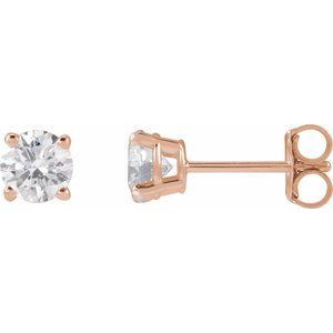 5/8 CTW Lab-Grown Diamond Stud Earrings