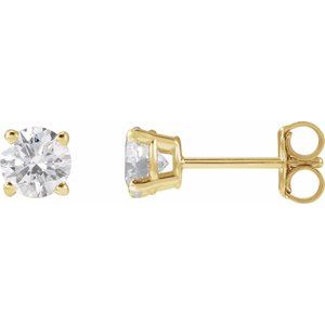 5/8 CTW Lab-Grown Diamond Stud Earrings