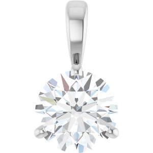 1 CT Lab-Grown Diamond Pendant