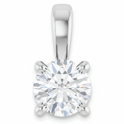 1/4 CT Lab-Grown Diamond Pendant