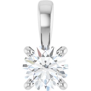 1/4 CT Lab-Grown Diamond Pendant