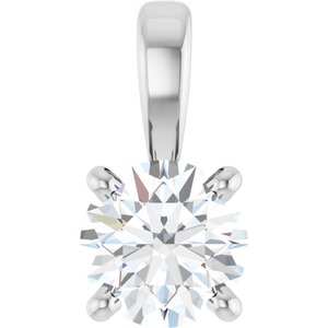 1/3 CT Lab-Grown Diamond Pendant