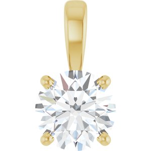 3/4 CT Lab-Grown Diamond Pendant