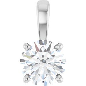 3/4 CT Lab-Grown Diamond Pendant