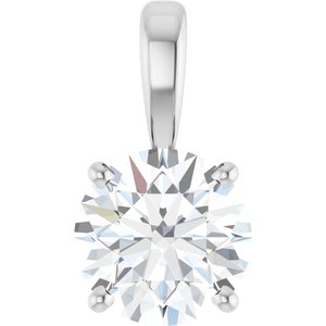 1 1/4 CT Lab-Grown Diamond Pendant