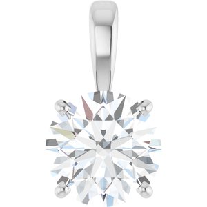 2 CT Lab-Grown Diamond Pendant