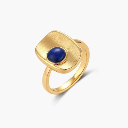 Lapis Statement Ring