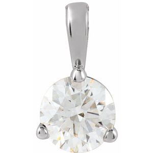 1/3 CT Lab-Grown Diamond Pendant