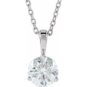 3/4 CTW Lab-Grown Diamond 18" Necklace