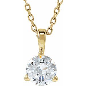 1/2 CTW Lab-Grown Diamond 18" Necklace