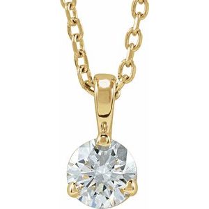 1/4 CTW Lab-Grown Diamond 18" Necklace