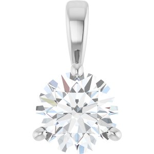 3/4 CT Lab-Grown Diamond Pendant