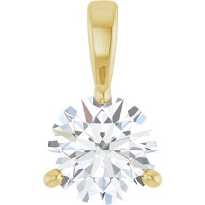 3/4 CT Lab-Grown Diamond Pendant