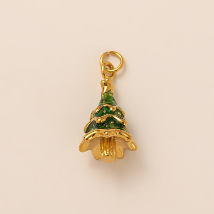 Gold Charms Pendant Necklace