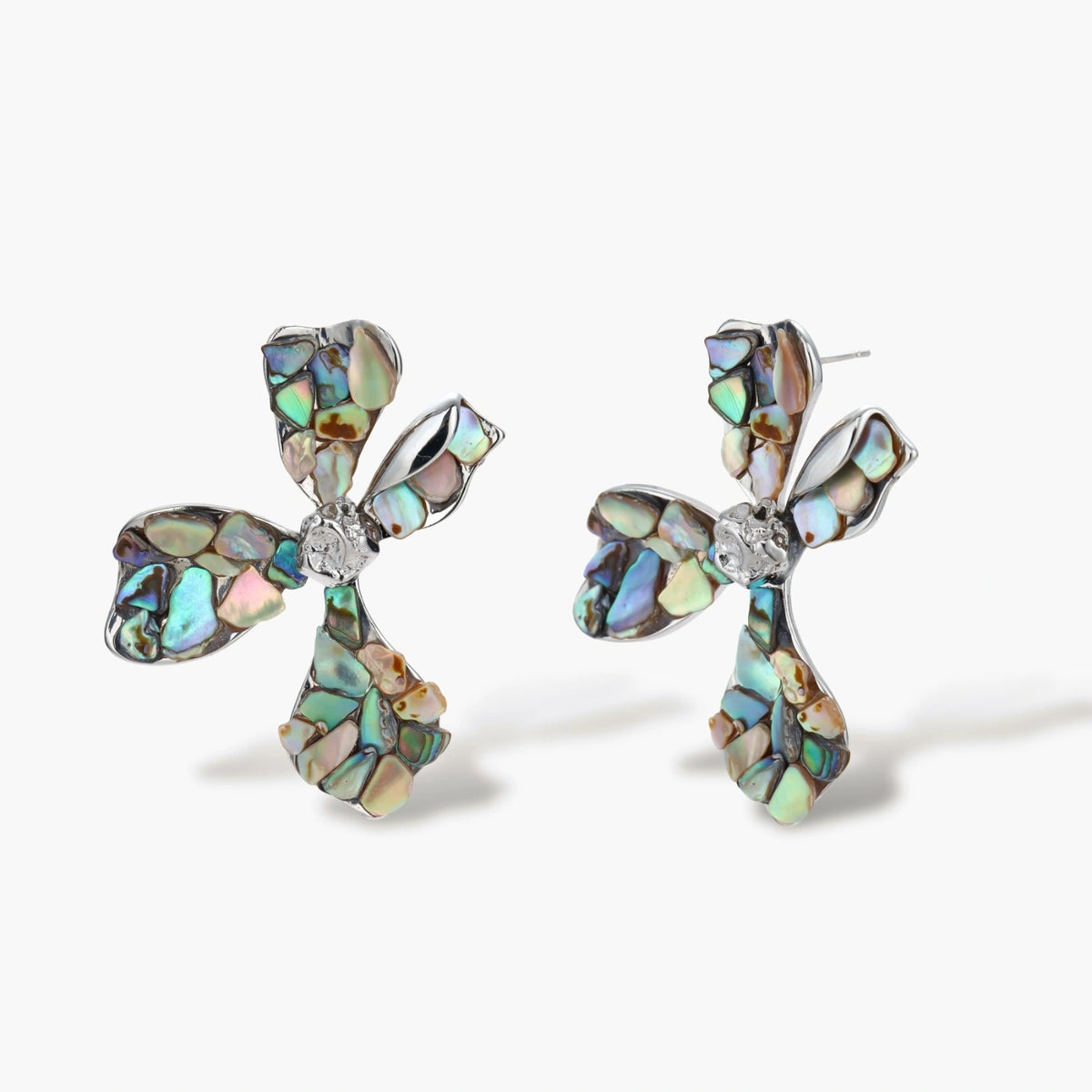 Shells and Cross Earrings