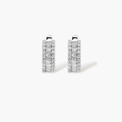 Classy Silver Ladder Jewelry Set