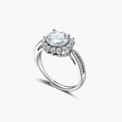 Sparkling Flower Ring