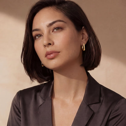 Gold Hour Hug Earrings