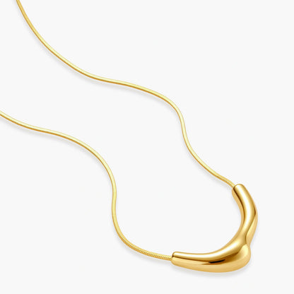 Sleek and Curvy Necklace