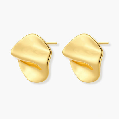 Golden Waves Studs
