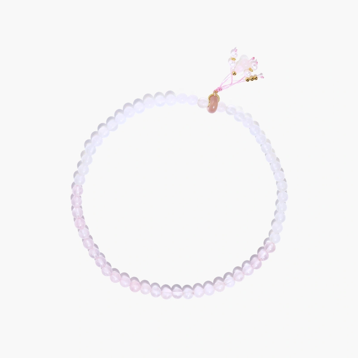 Lavender Radiance Pearls Bracelet