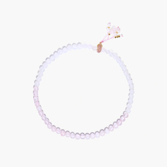 Lavender Radiance Pearls Bracelet