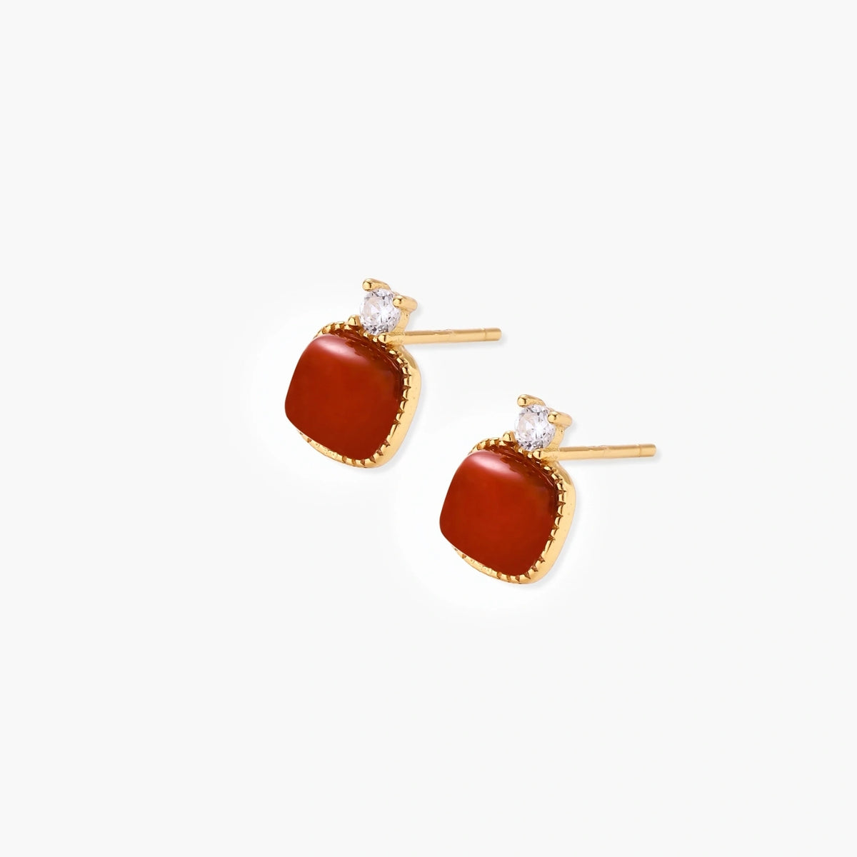 Radiating Red Studs