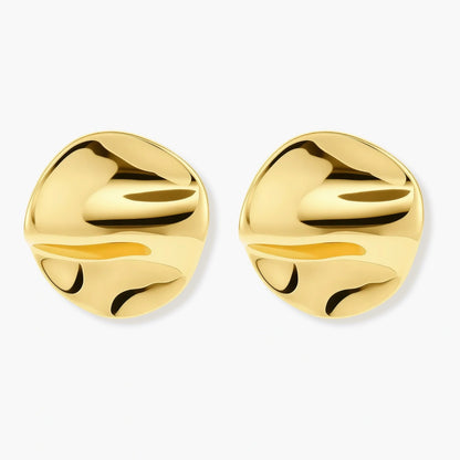 Golden Waves Studs