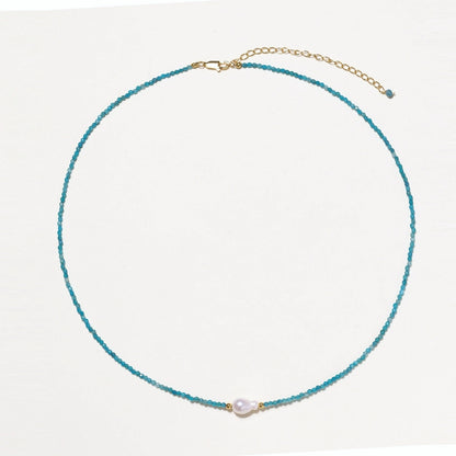 Ocean View Apatite Necklace