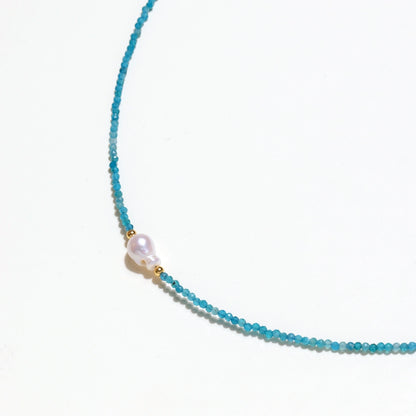 Ocean View Apatite Necklace