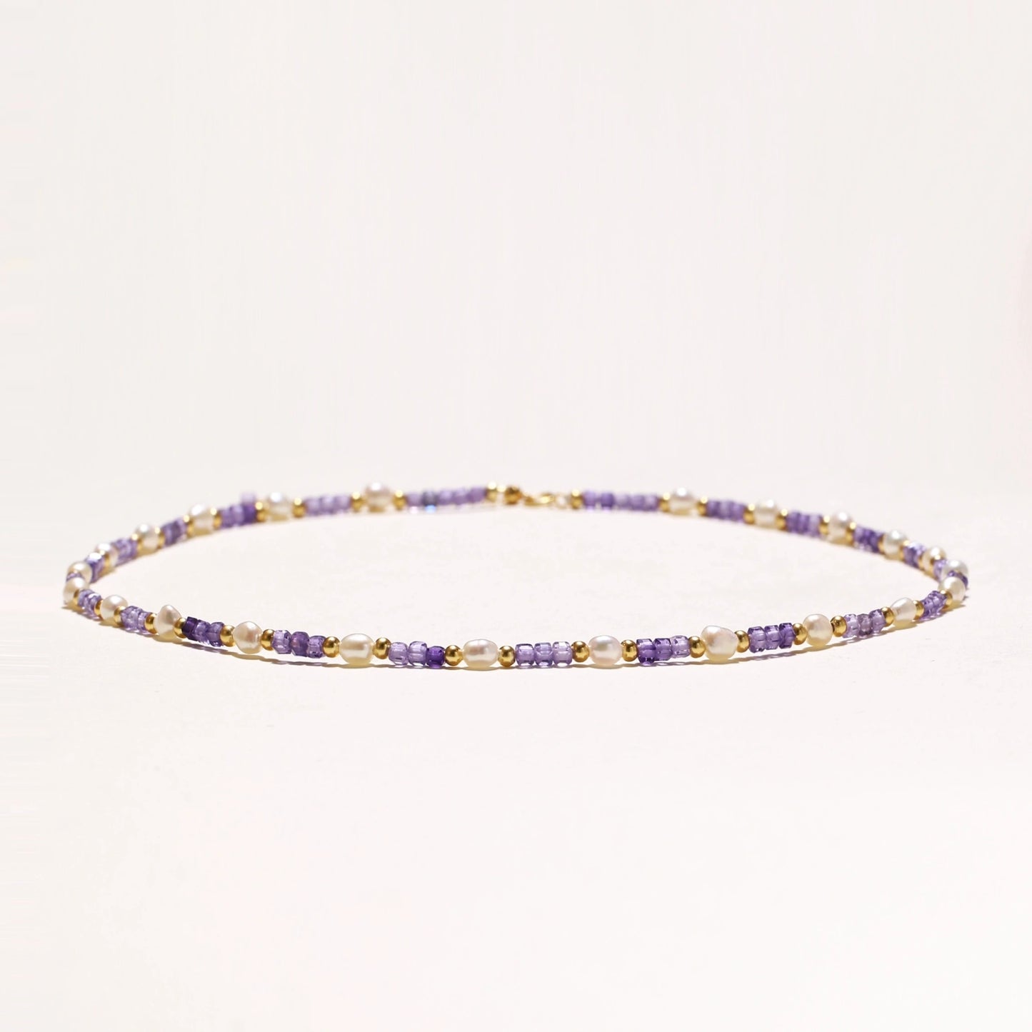Amethyst Pearl Harmony Necklace
