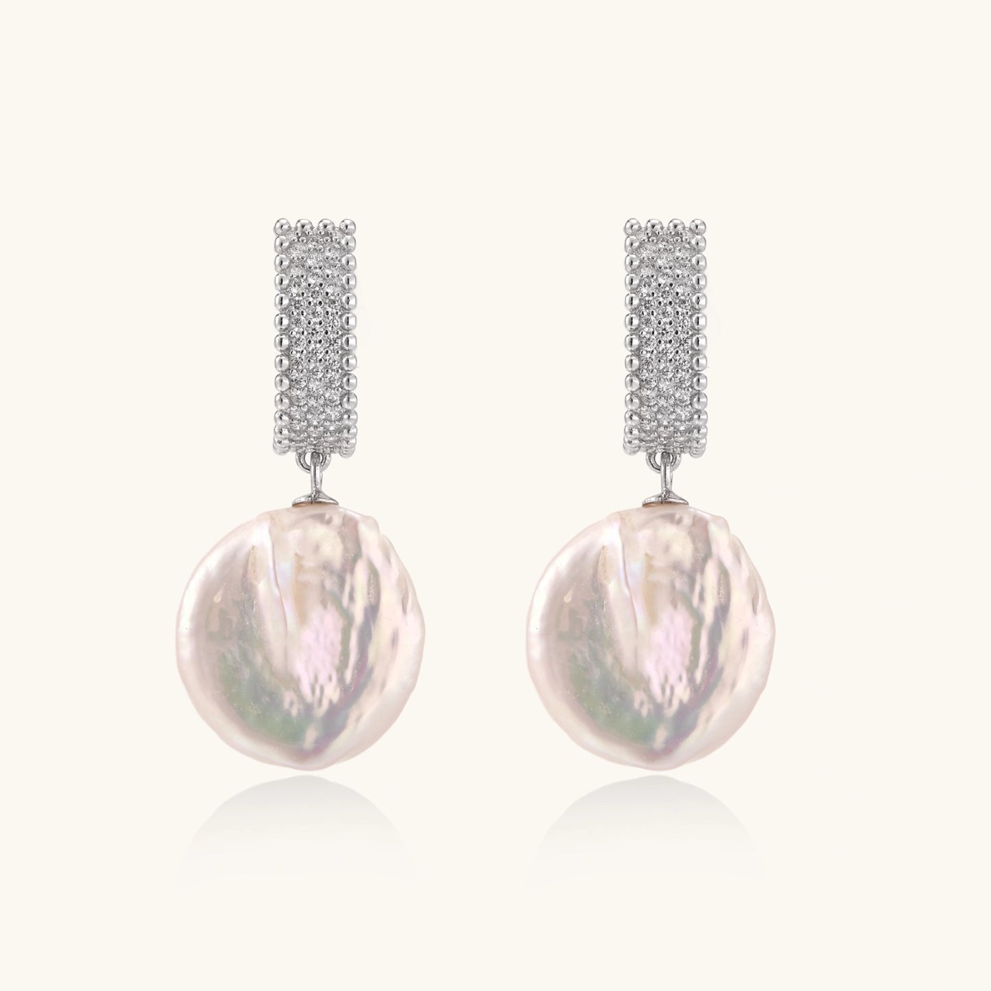 Baroque Pearl Drop Earrings