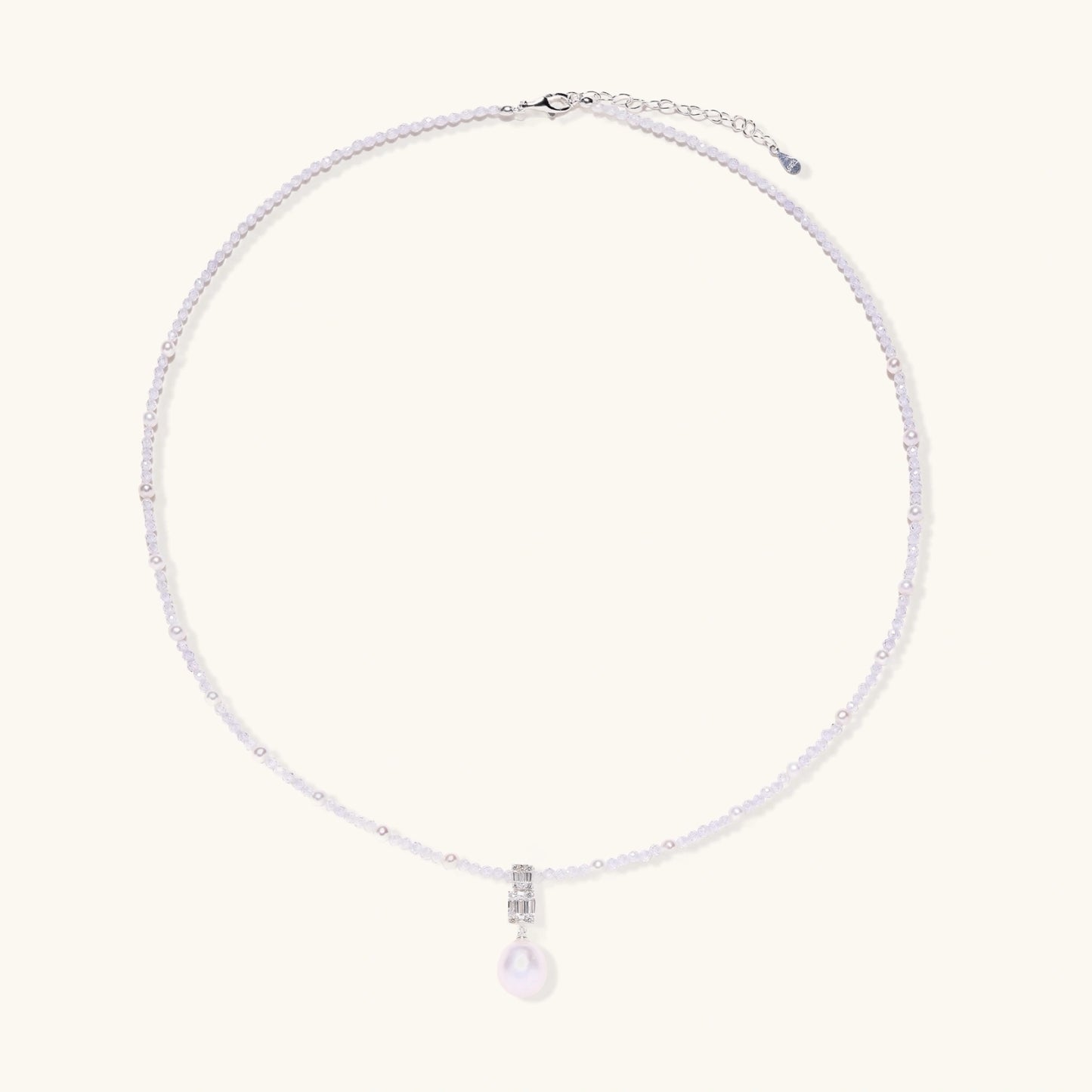 Lavender Dreams Pearl Necklace