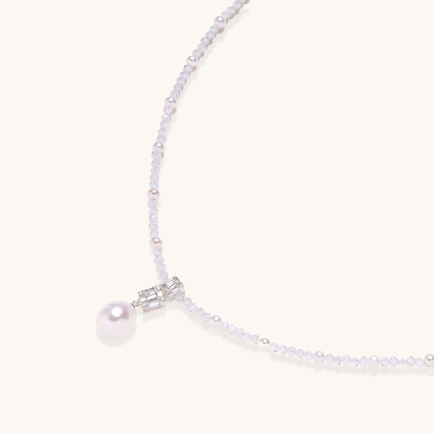 Lavender Dreams Pearl Necklace
