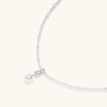 Lavender Dreams Pearl Necklace