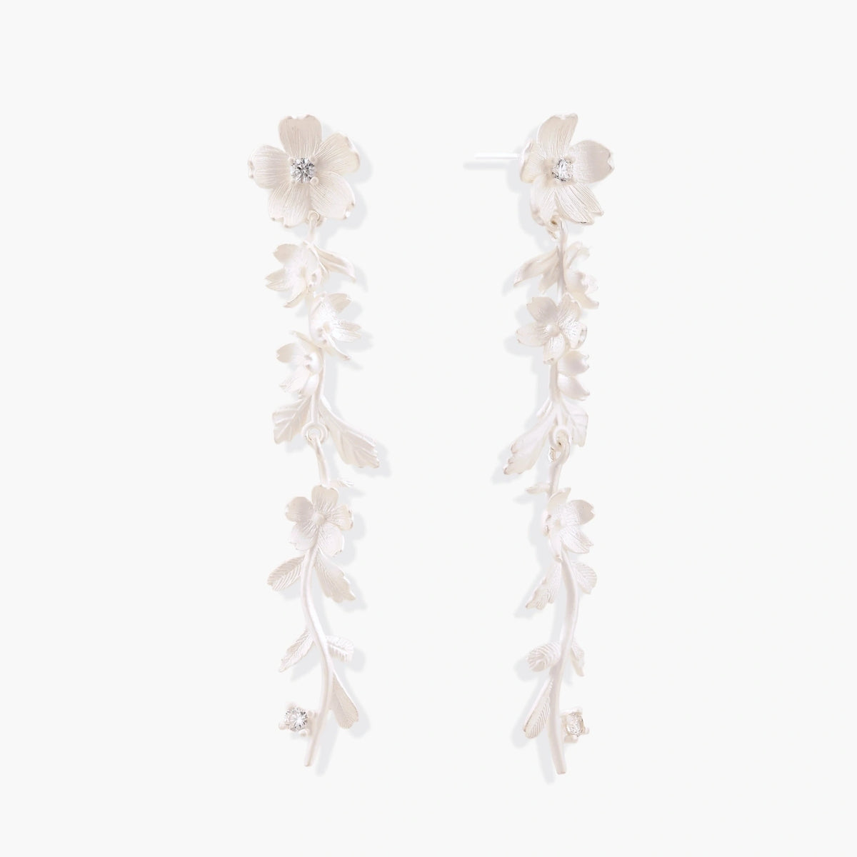 Blooming Floral Drop Earrings
