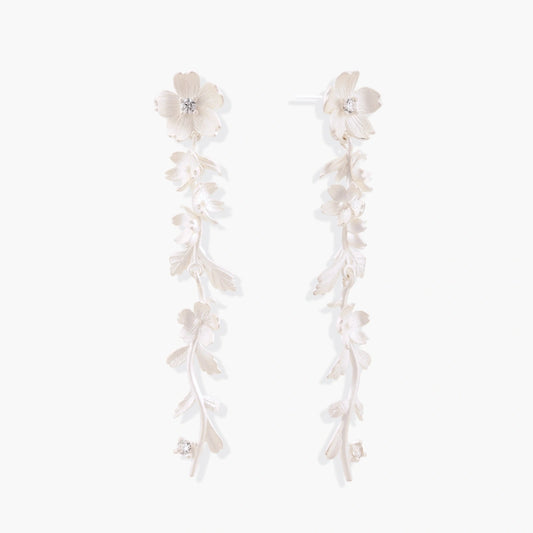Blooming Floral Drop Earrings
