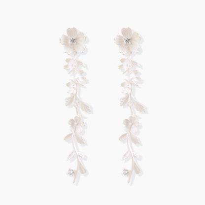 Blooming Floral Drop Earrings