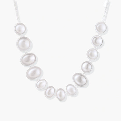 Pearl Moon Bubbles Arc Necklace